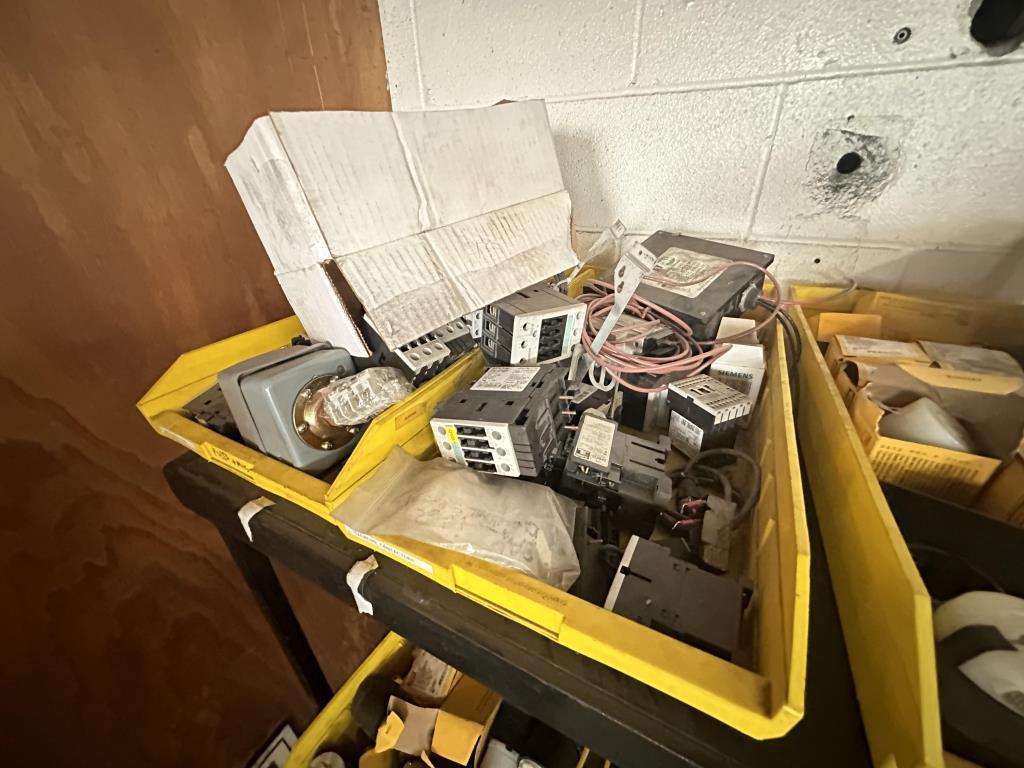 Yellow Bins & Contents - New & Used Breakers, Plug
