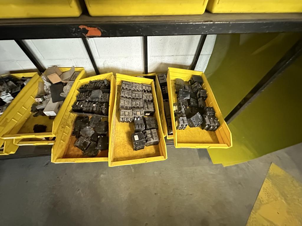 Yellow Bins & Contents - New & Used Breakers, Plug