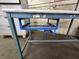 Worktable with Under Mount Lighting