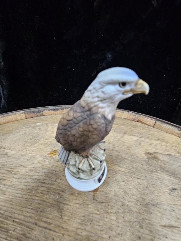 Hoffman Mint Flavored Syrup Eagle Mini Decanter