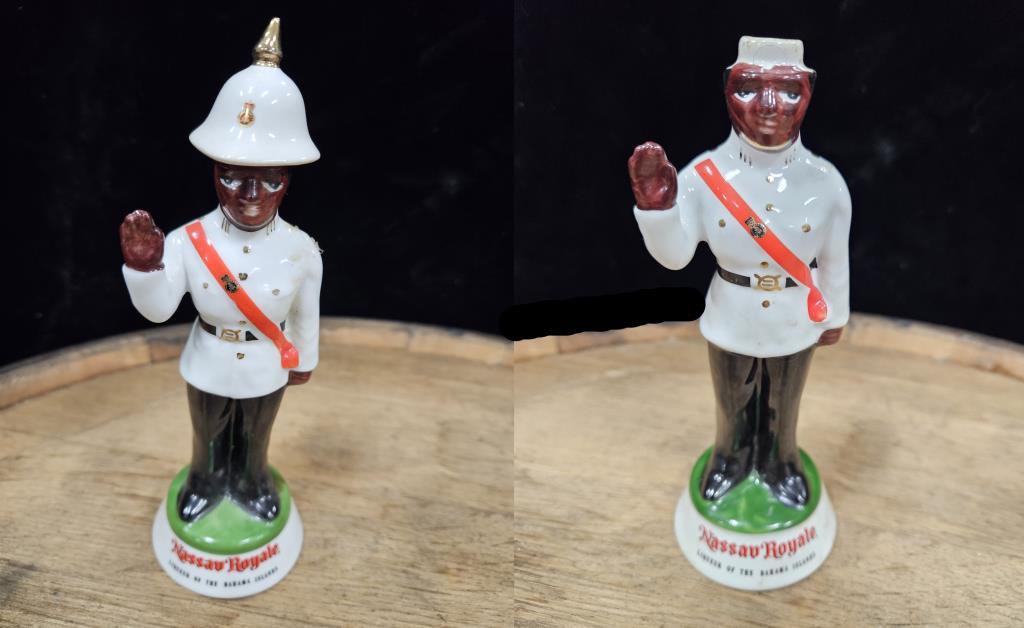 Nassau Royale Bahamian Police Mini Decanters