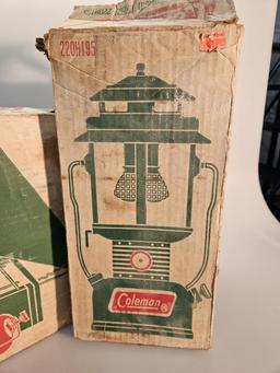 Vintage Coleman Lantern 220H195 w/Box