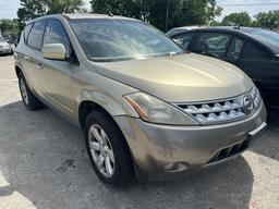 2006 Nissan Murano Tow# 13755