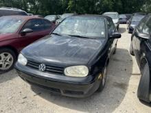 2002 Volkswagen Cabriolet Tow# 14365