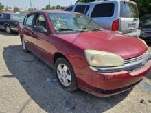 2004 Chevrolet Malibu Tow# 21510