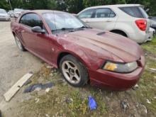 2001 Ford Mustang Tow# 20438