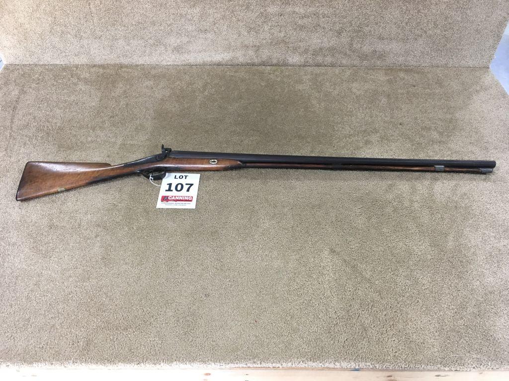 Stevens Double Barrel Percussion Shotgun