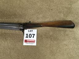 Stevens Double Barrel Percussion Shotgun