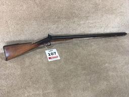 Stevens Double Barrel Percussion Shotgun