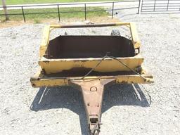 Midland Dirt Pan 4yard Drawbar type