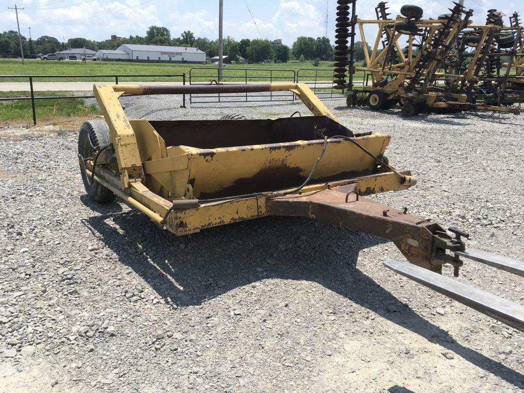 Midland Dirt Pan 4yard Drawbar type