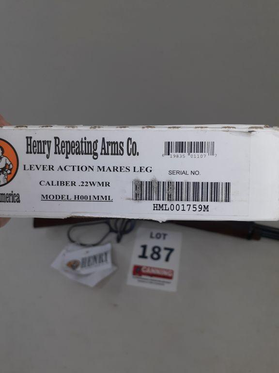 Henry H001 MML Pistol 22 CAL