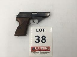 Mauser Model HSC Semi Automatic Pistol 7.65MM OR 3