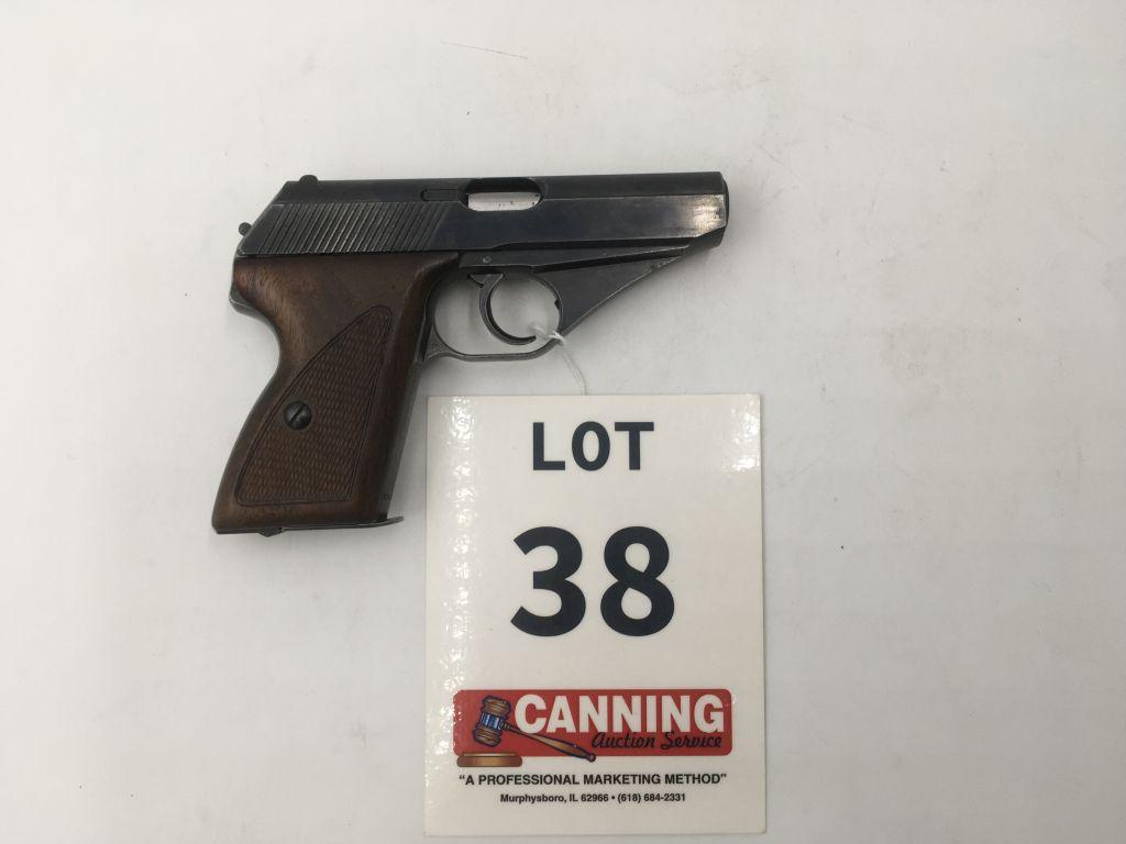 Mauser Model HSC Semi Automatic Pistol 7.65MM OR 3