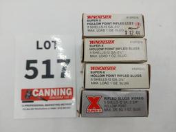 Winchester 12 ga slugs 20 rounds