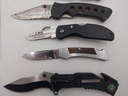 7 assorted knives
