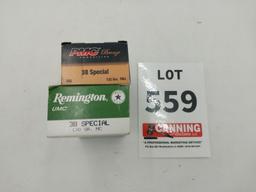 PMC Bronze/ Remington 38 Spl 97 rounds