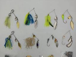 13 spinner baits/ bladed jigs