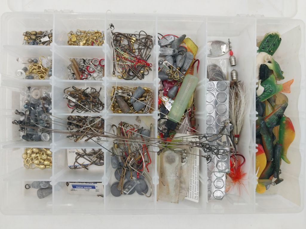 Tackle tray of terminal tackle