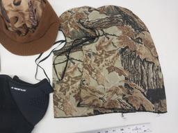 Hunting masks, hat, and gloves