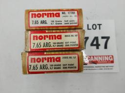 Norma 7.65 ARG 46 rounds