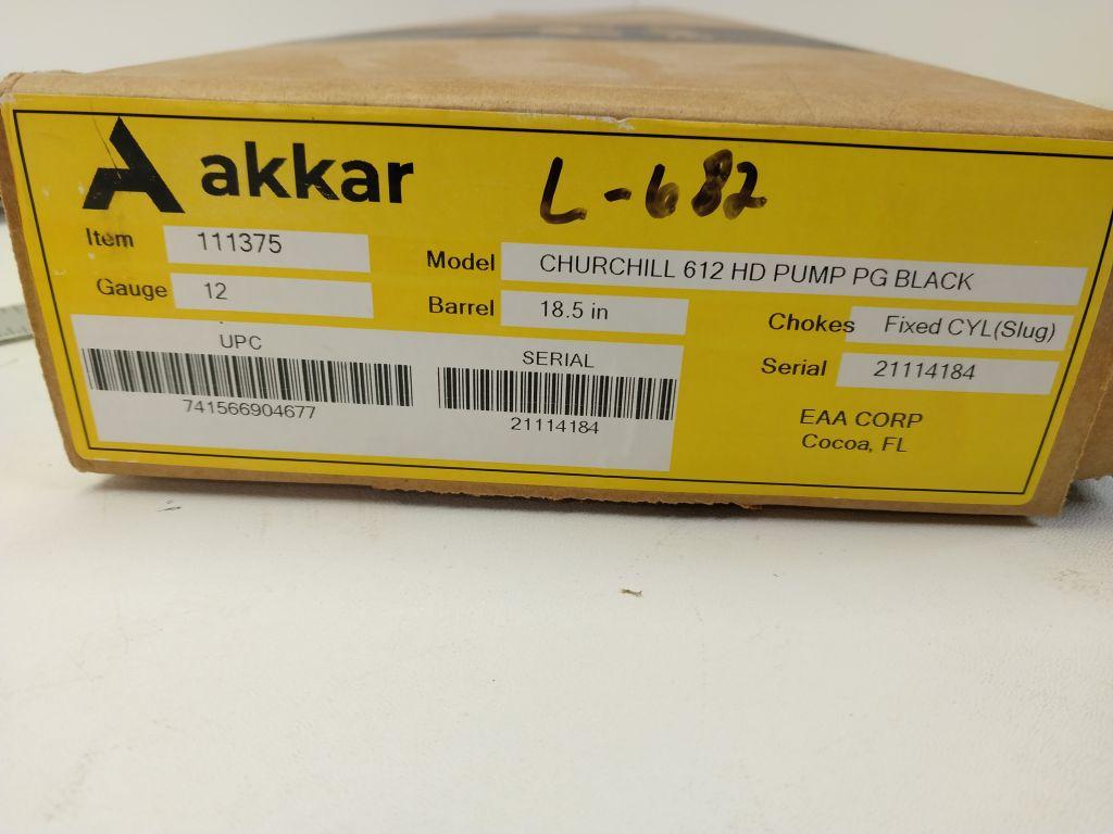 Akkar Model 612 12ga