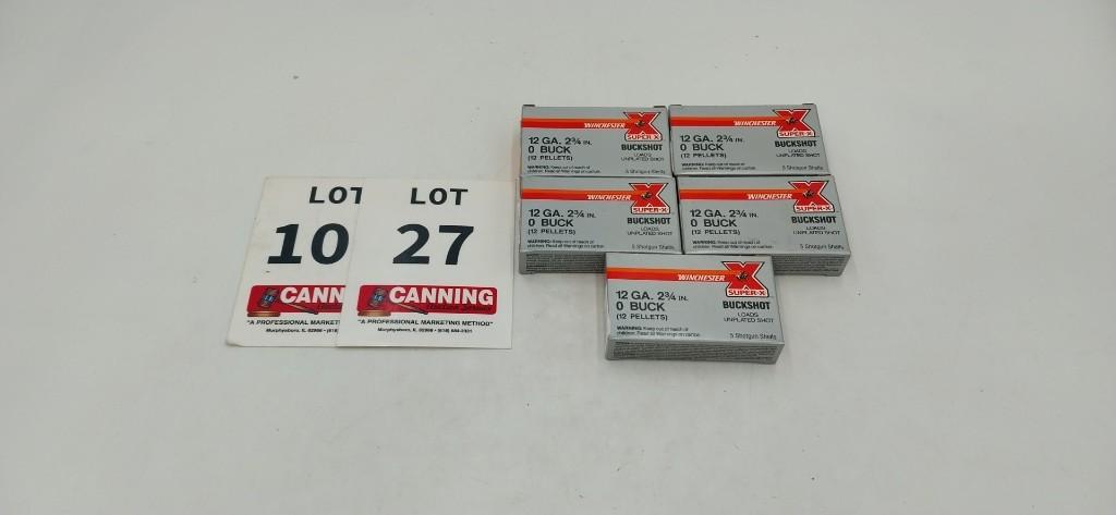 Winchester 12GA 2 3/4 0BUCK 25RDS