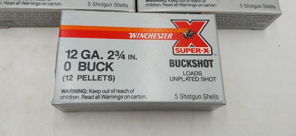 Winchester 12GA 2 3/4 0BUCK 25RDS