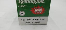 Remington 45 ACP 100 rounds