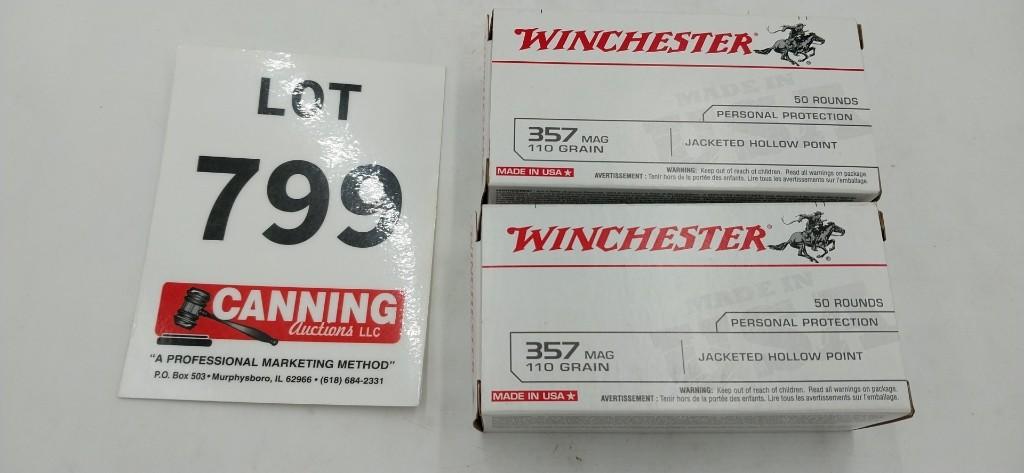 Winchester 357 mag 100 rounds