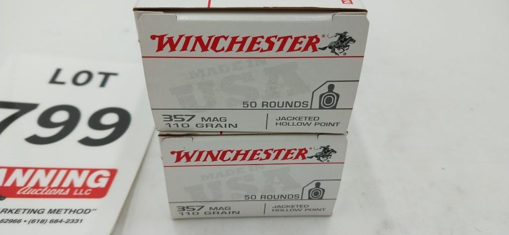 Winchester 357 mag 100 rounds