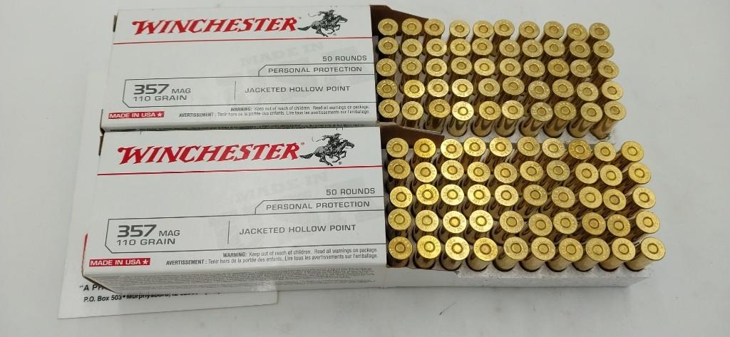 Winchester 357 mag 100 rounds