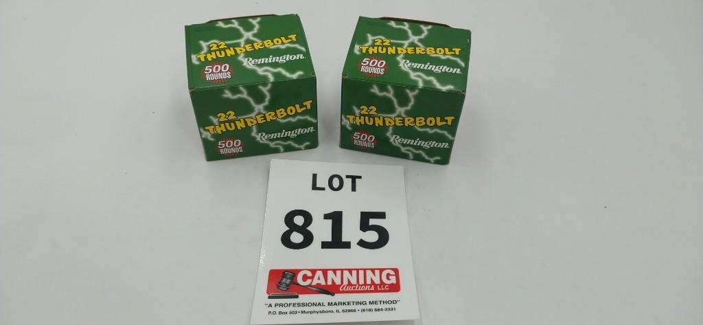 Remington thunderbolt 22 LR 1000 rounds