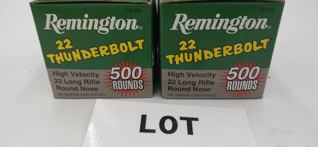 Remington thunderbolt 22 LR 1000 rounds