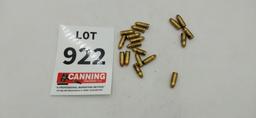 18 rounds of 9mm