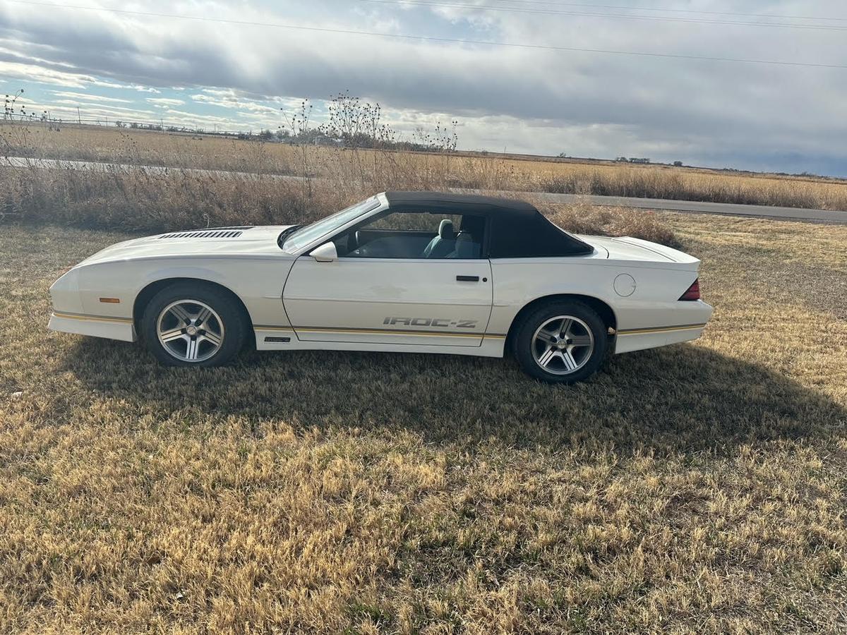 1990 Chevrolet Iroc Camaro Convertible