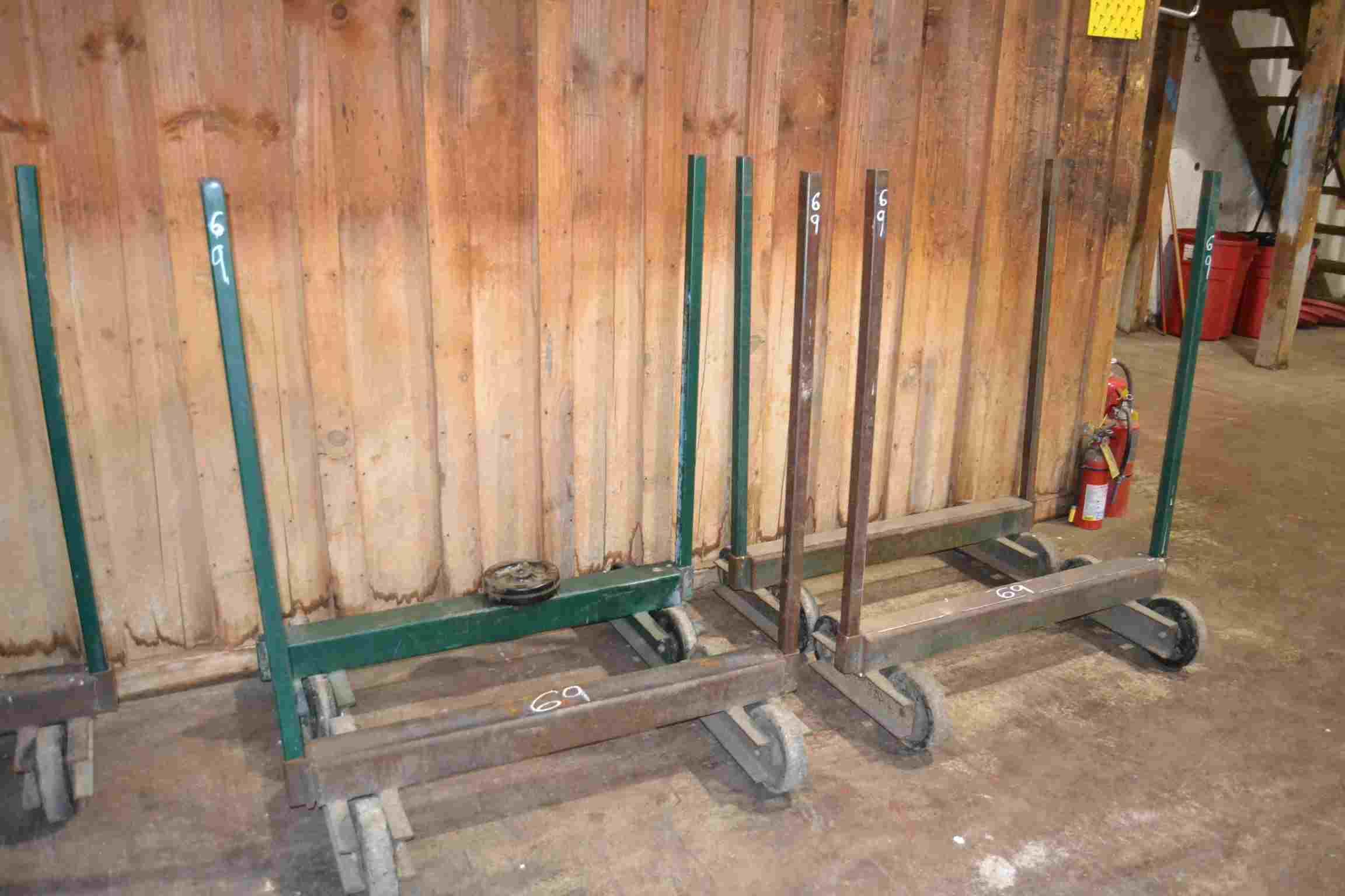 (4) LUMBER ROLLS