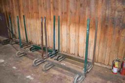 (4) LUMBER ROLLS