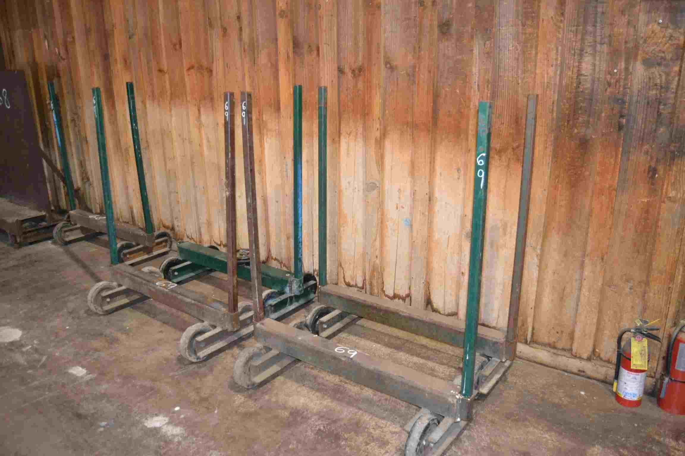 (4) LUMBER ROLLS