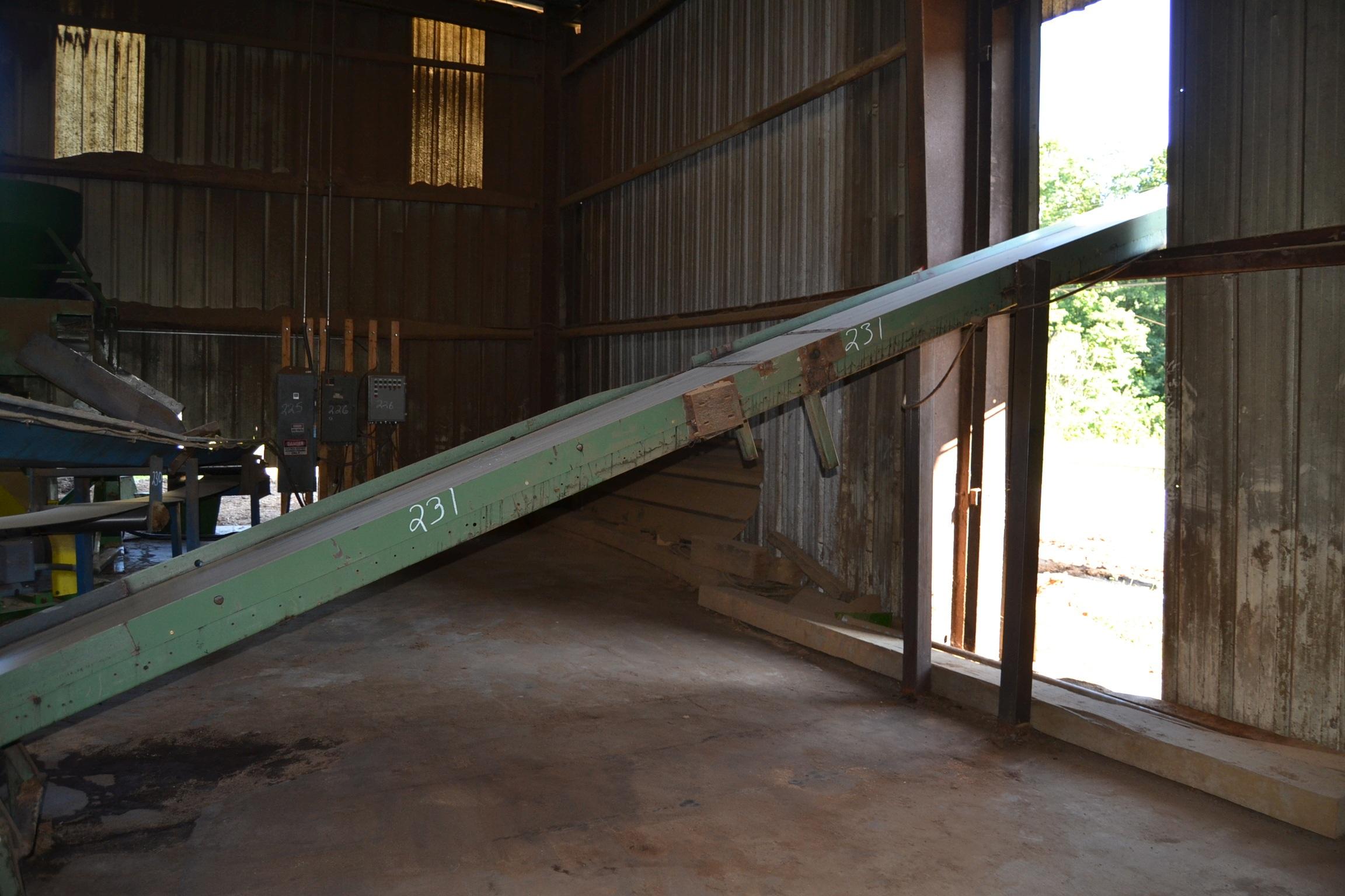 22"X46' INCLINE BELT CONVEYOR