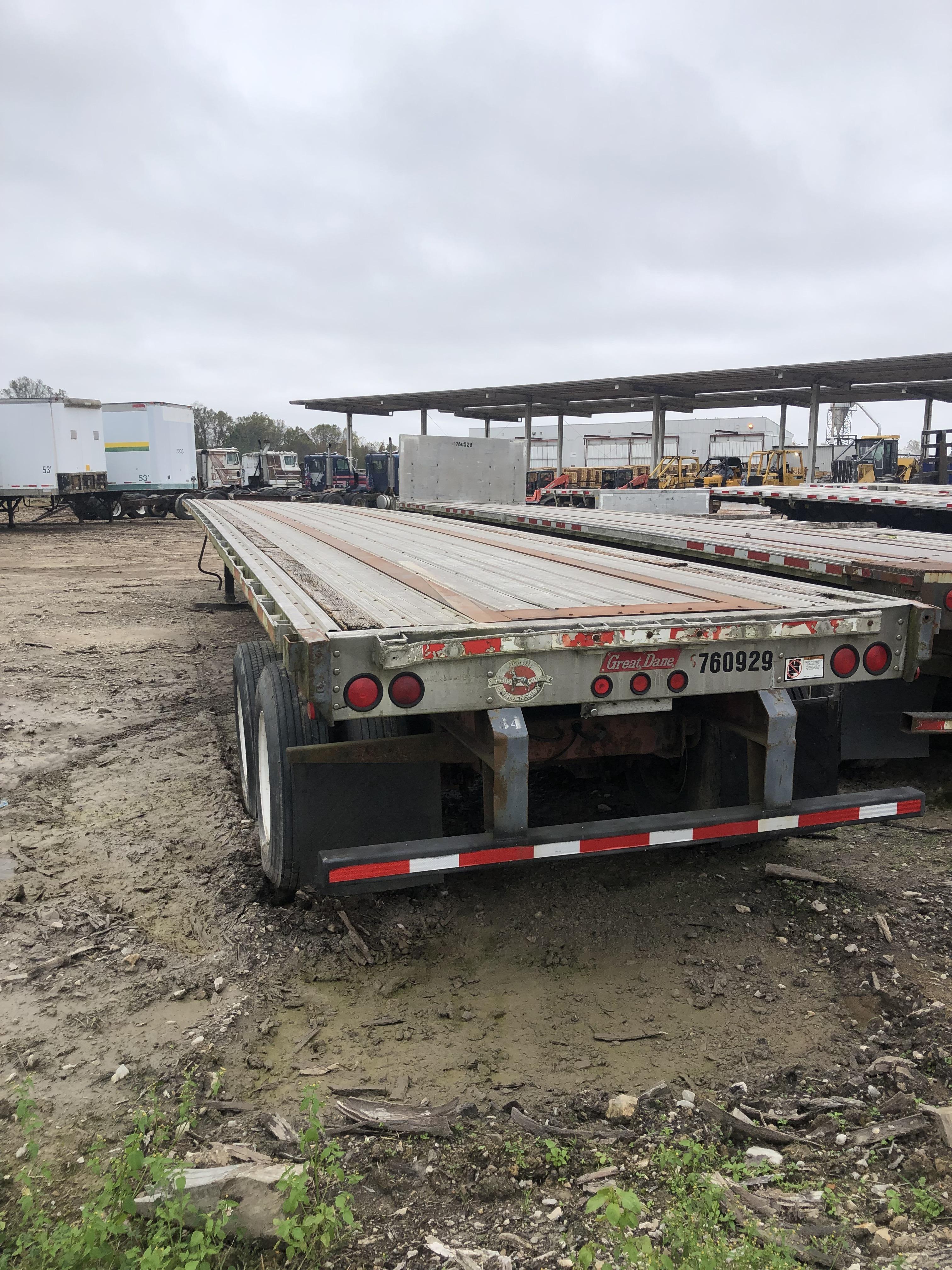 2000 GREAT DANE 48' FLATBED TRAILER