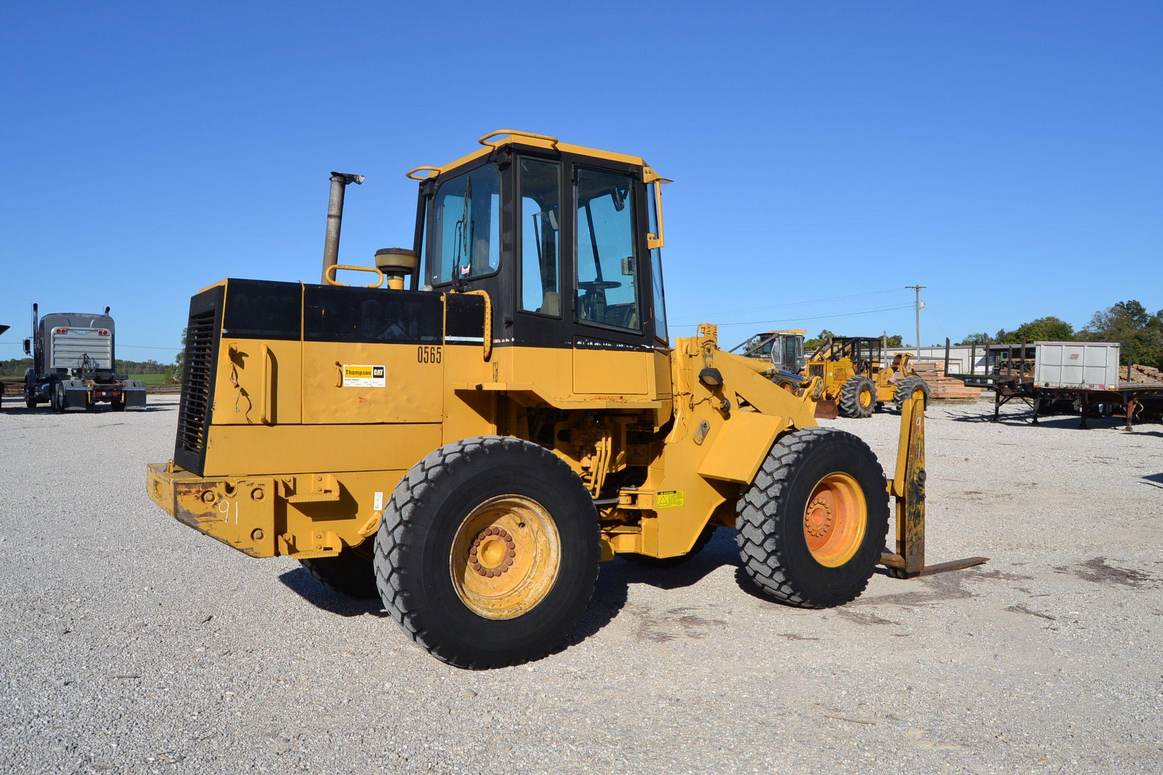 CAT 918F ARTICULATING WHEEL LOADER