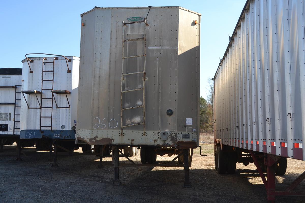 2001 PEERLESS 42' ALUM OPEN TOP TRAILER