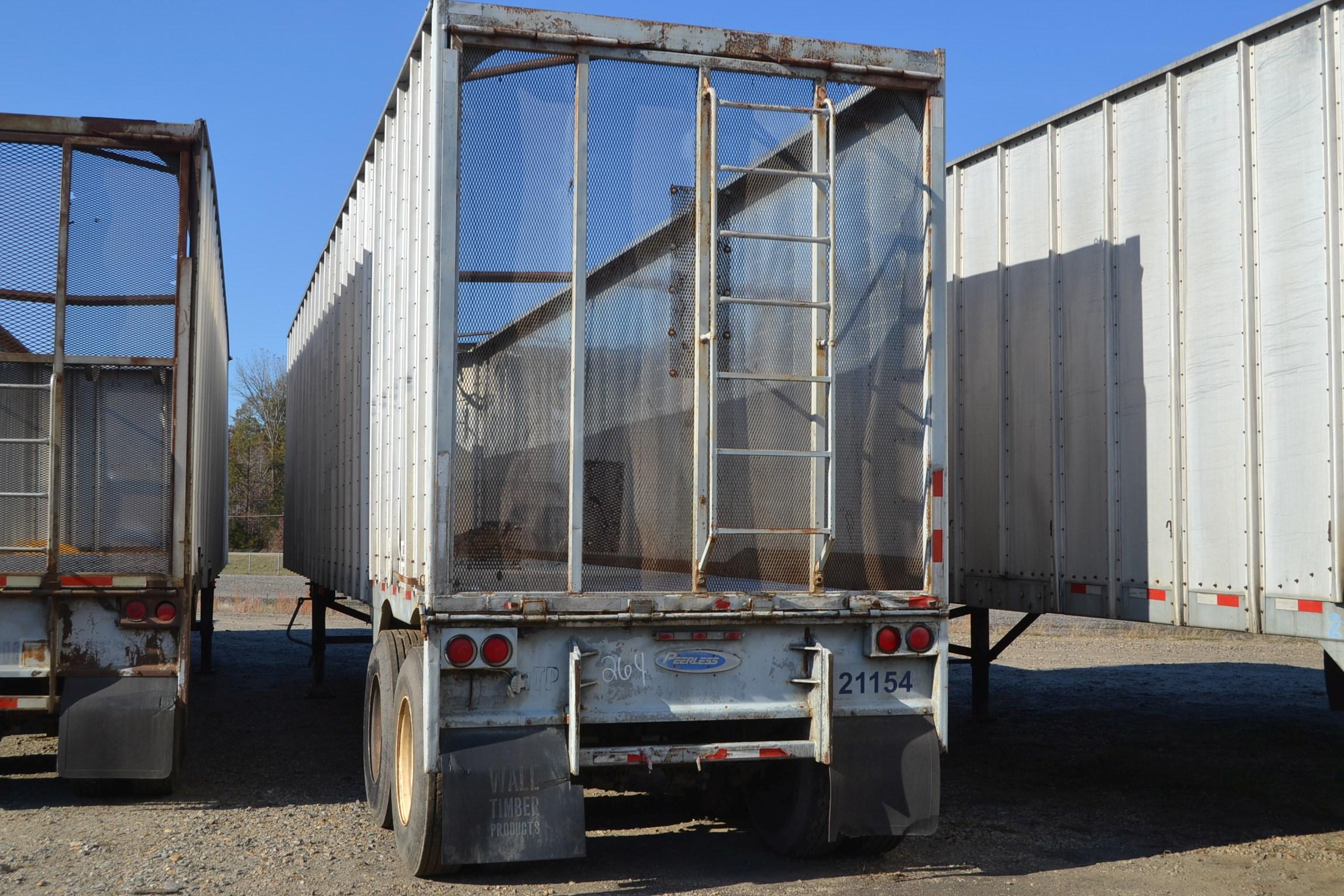 1996 PEERLESS 42' ALUM OPEN TOP TRAILER