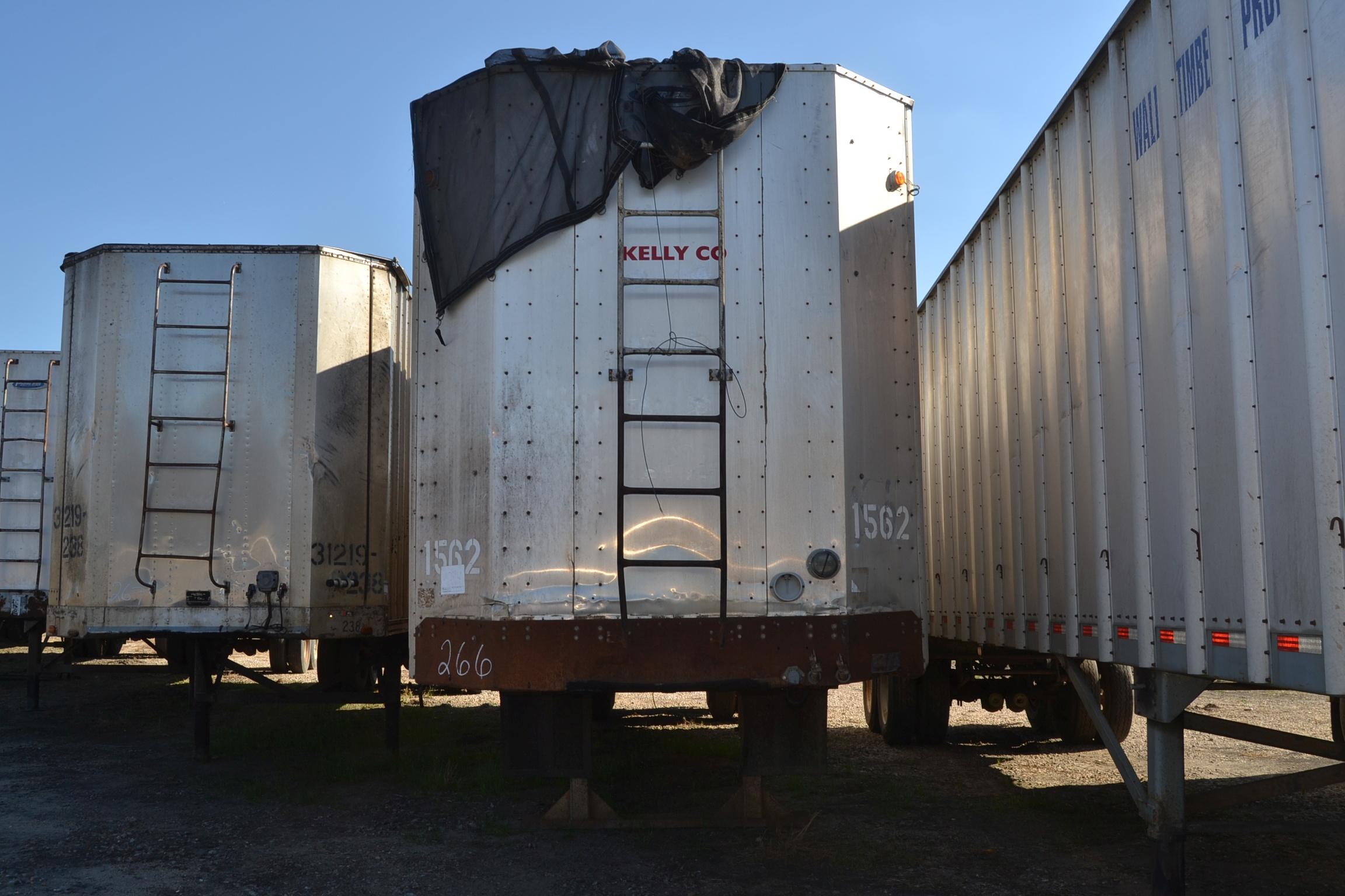 1995 PEERLESS 40' ALUM OPEN TOP TRAILER