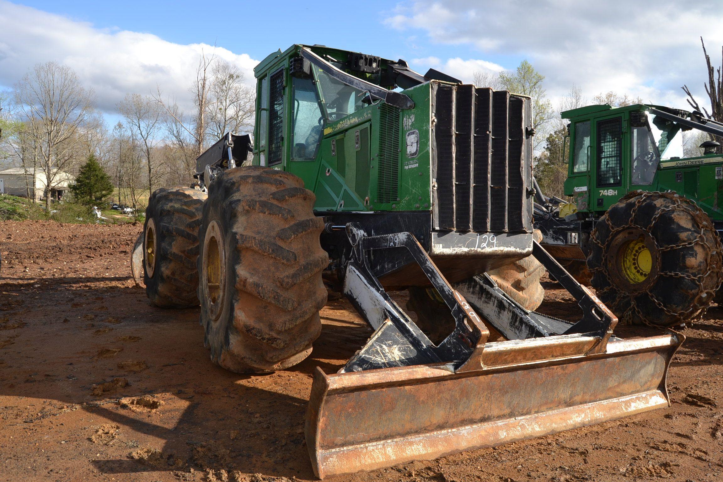 JOHN DEERE 648H DUAL ARCH GRAPPLE SKIDDER