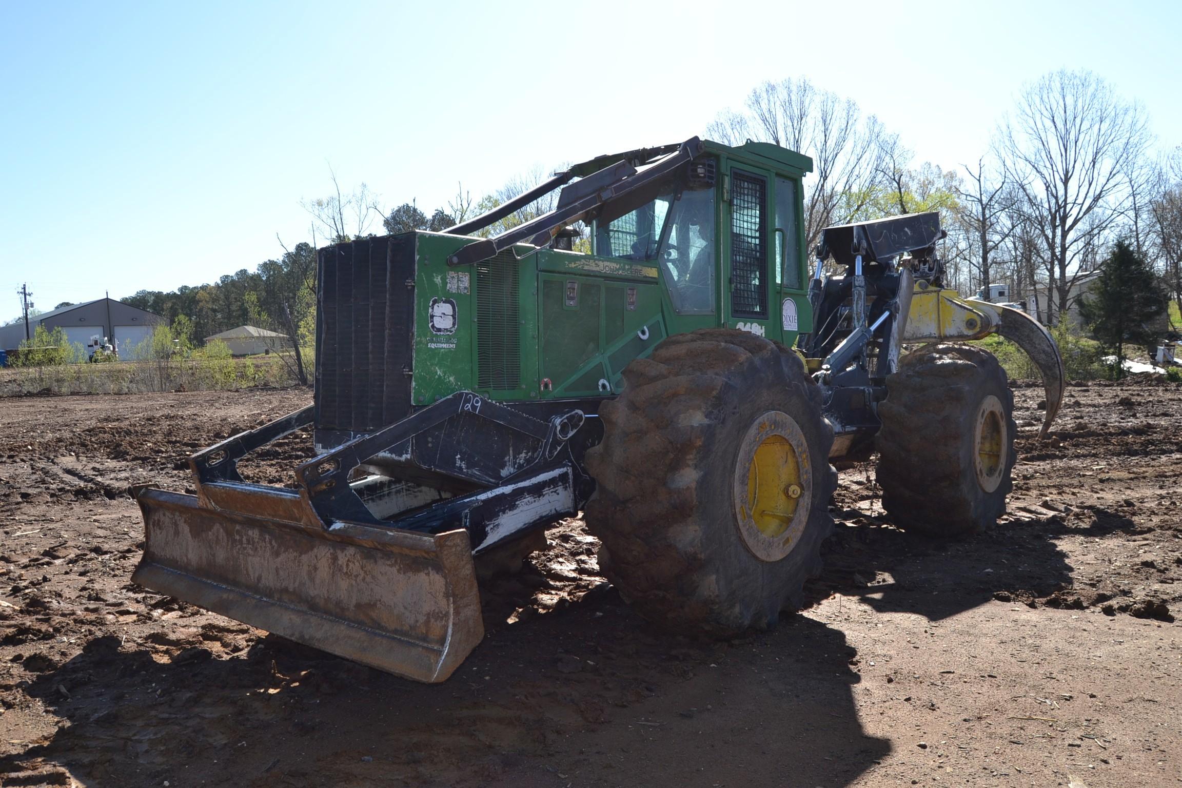 JOHN DEERE 648H DUAL ARCH GRAPPLE SKIDDER