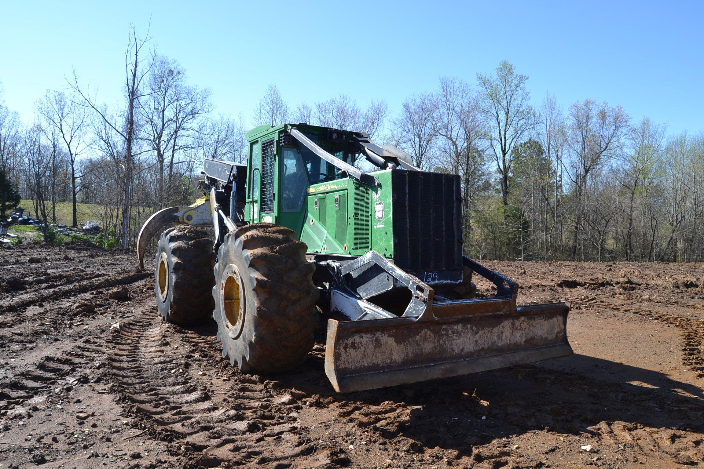 JOHN DEERE 648H DUAL ARCH GRAPPLE SKIDDER