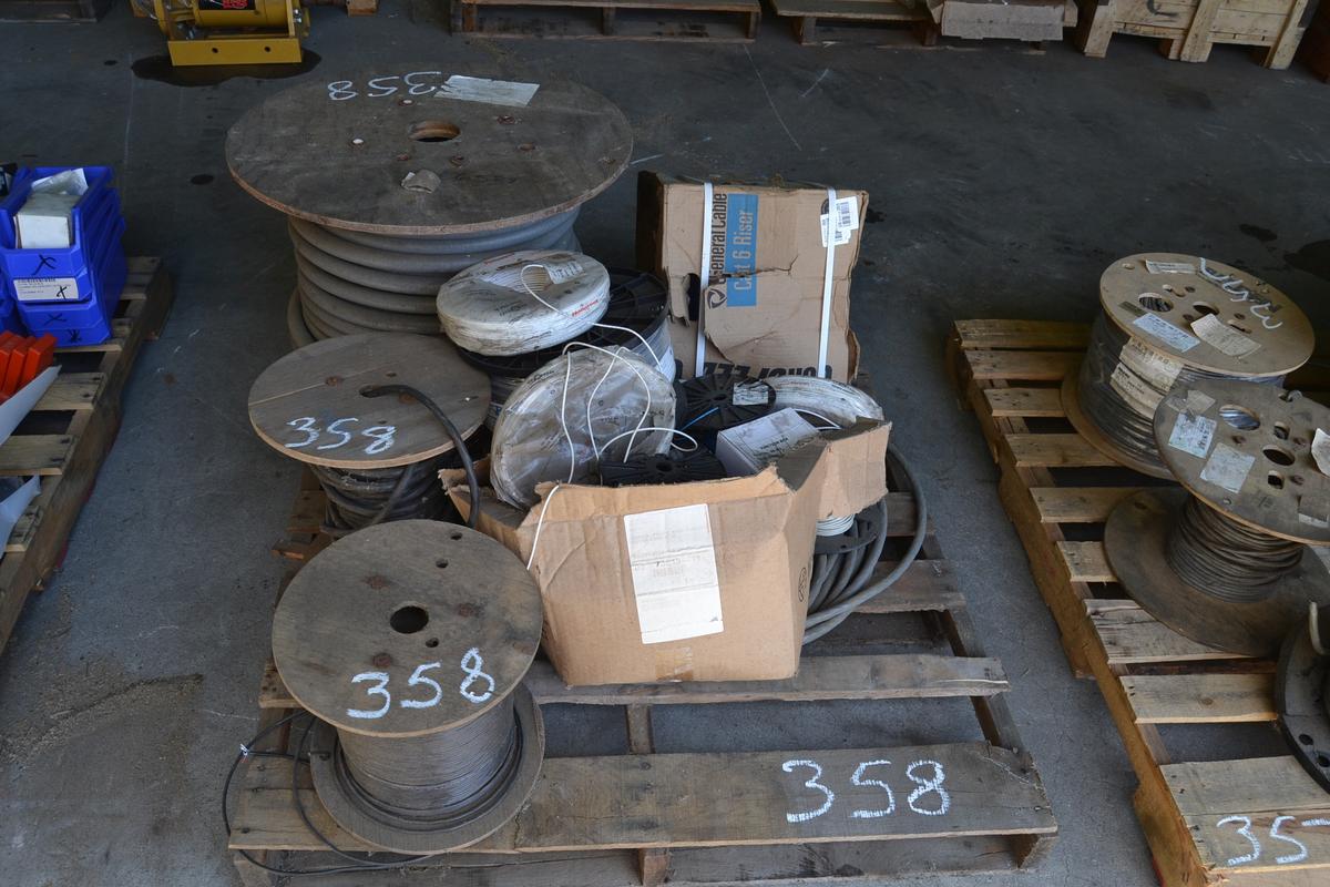PALLET OF ELECTRIAL WIRE