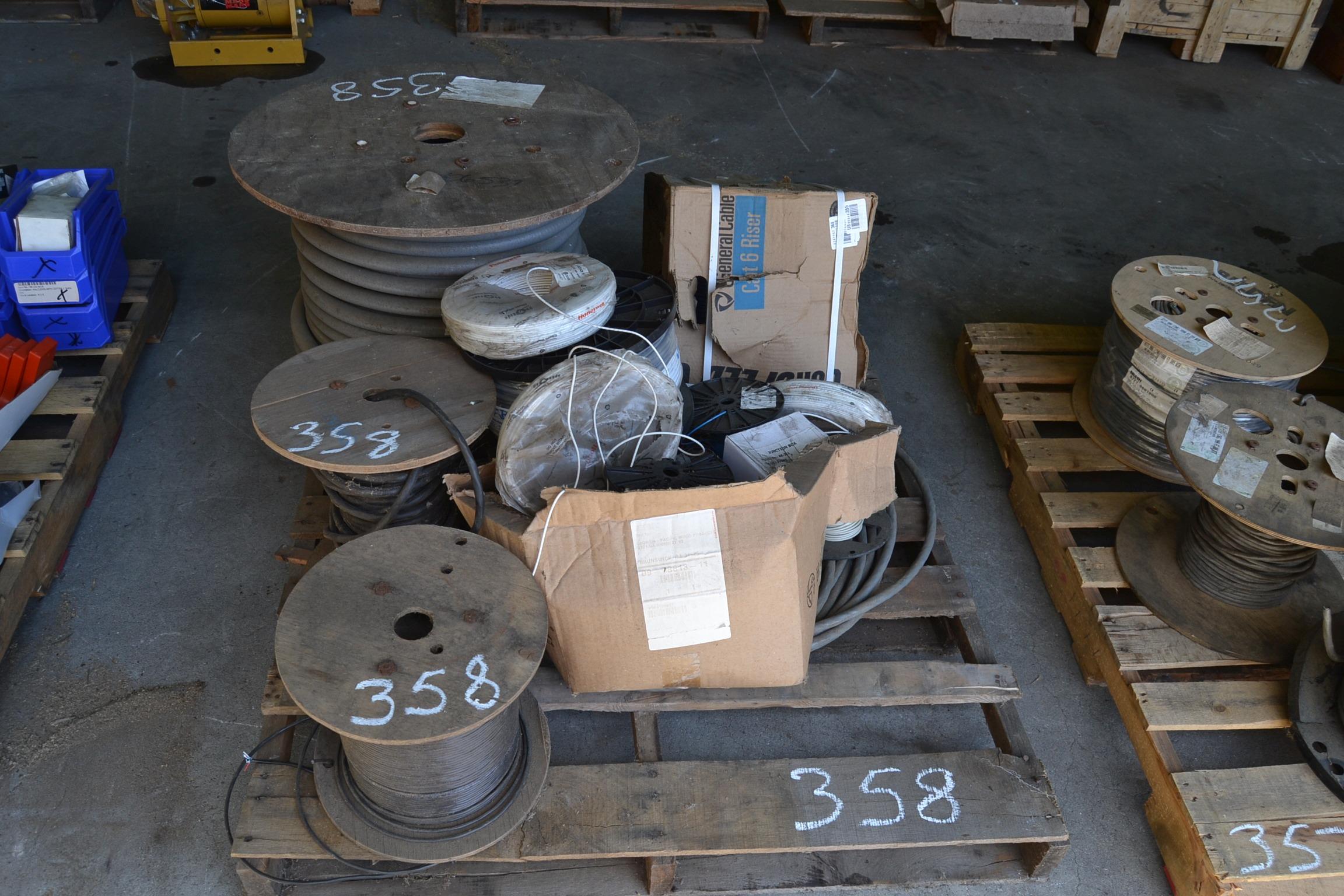 PALLET OF ELECTRIAL WIRE